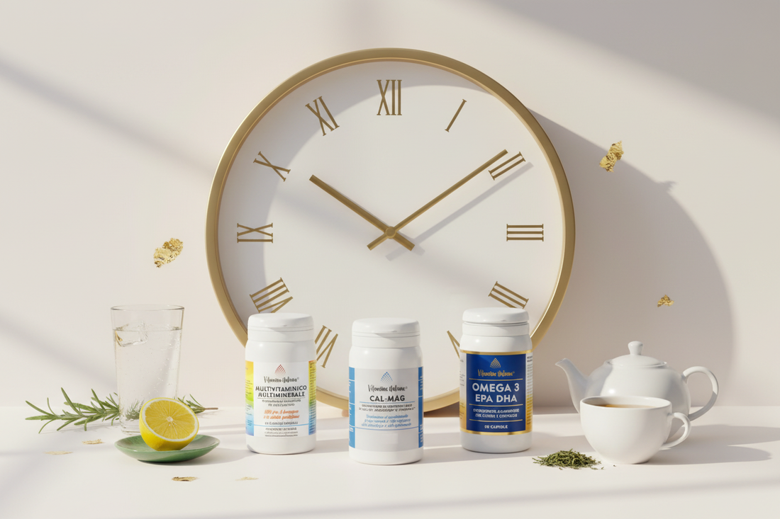 Digiuno Intermittente e Vitamine: Cosa Integrare e Quando ⏱🌿