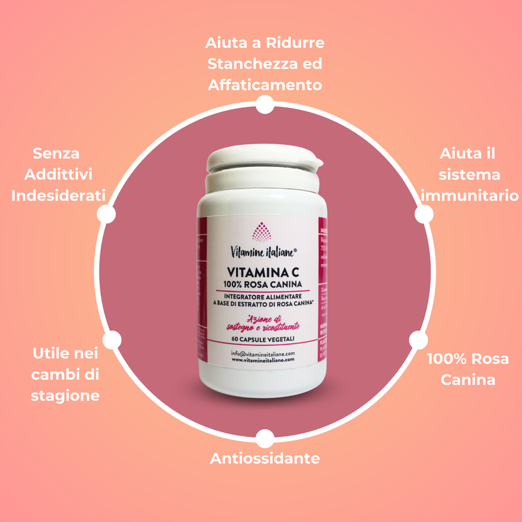 VITAMINA C. ROSA CANINA