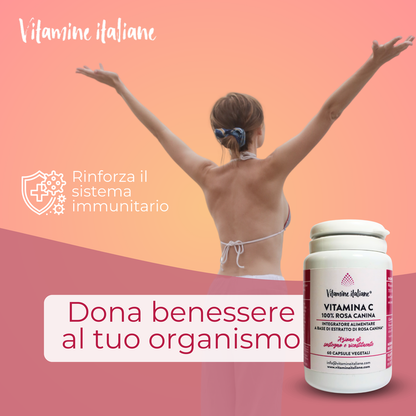 VITAMINA C. ROSA CANINA