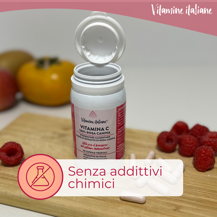 VITAMINA C. ROSA CANINA