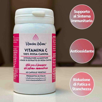 VITAMINA C. ROSA CANINA