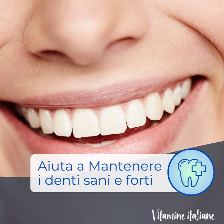 Calcio e Magnesio aiuta a mantenere forti i denti