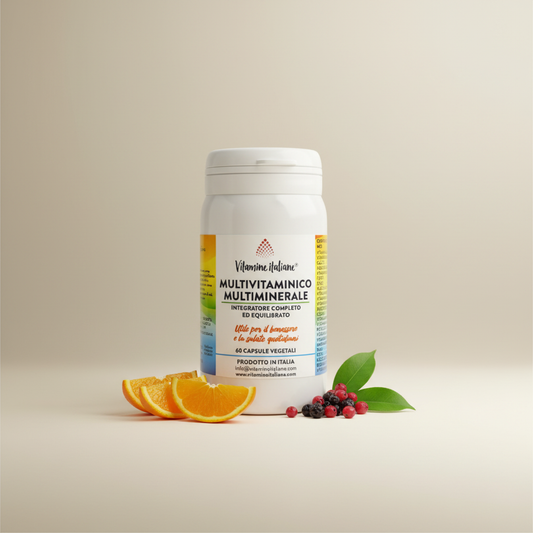 Multivitaminico completo di vitamine e minerali