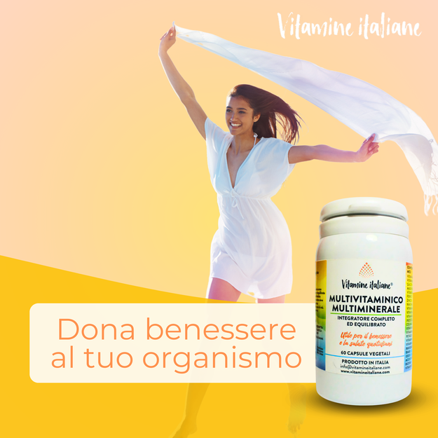 multivitaminico, dona benessere al tuo organismo