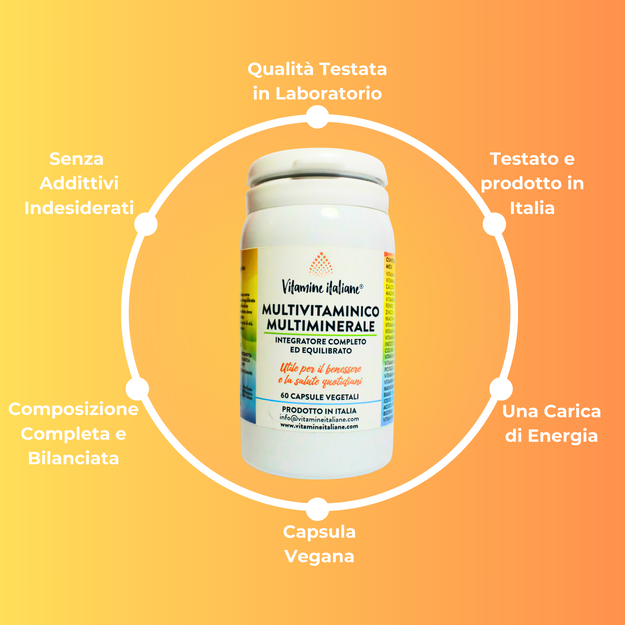 multivitaminico dettagli dei benefici