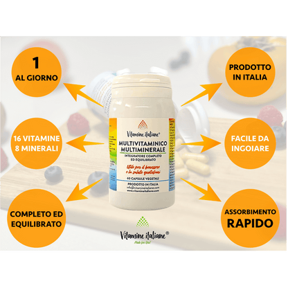 dettagli generali sul multivitaminico